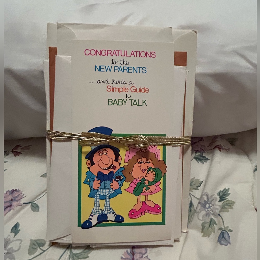 Bundle of Vintage Greeting Cards from the 60’s-80’s